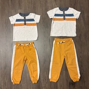 2T&3T Little Lad SSS&Jogger Coord sets! Exclt condtn, 15% off w 2+ bundle